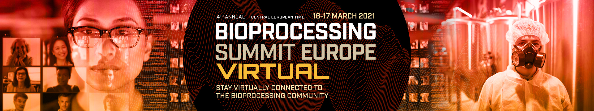 Bioprocessing Summit Europe Virtual Banner Image