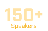 150+ Speakers