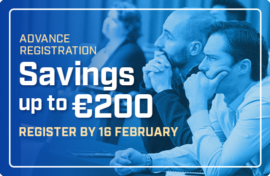 Register Early for Maximum Savings