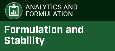 FORMULATION AND STABILITY