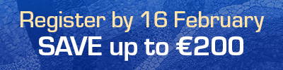 Register Early for Maximum Savings